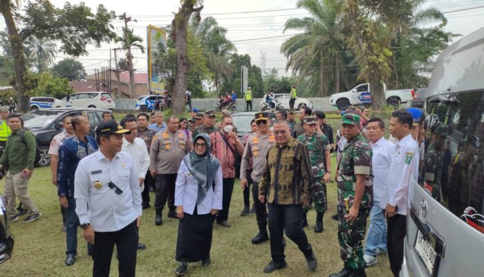 Pj. Gubsu, Pangdam I/BB Dan Kapoldasu Monitoring Pemilu 2024 Di Simalungun