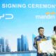 Perkuat Ekosistem Kendaraan Listrik di Indonesia, Bank Mandiri Teken MoU dengan BYD