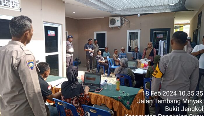 Polres Langkat Amankan Rapat Pleno Rekapitulasi Pemilu 2024