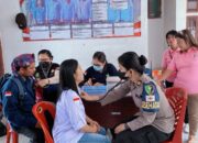 Dokkes Polres Taput Cek Kesehatan Penyelenggara Pemilu