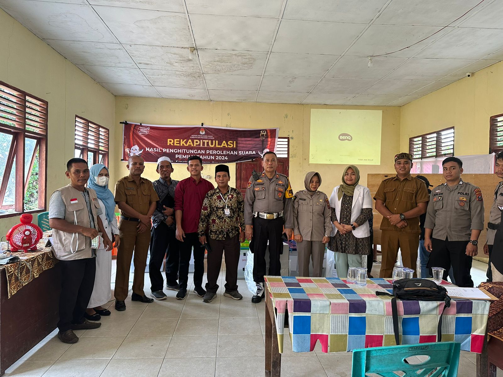 Tim Dokkes Polres Palas Cek Kesehatan PPK Barumun Baru