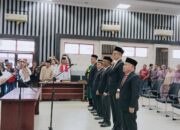 Pj Bupati Lantik 5 Komisioner KIP Agara Terpilih