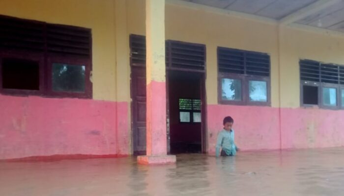 Sungai Sosa Meluap 168 Rumah Digenangi Air Setinggi 50 Cm