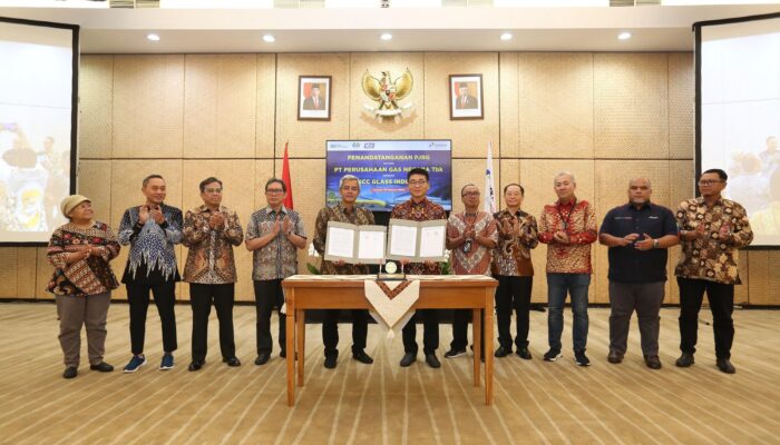 PGN Pasok Gas Bumi Ke Industri Kaca Di KIT Batang