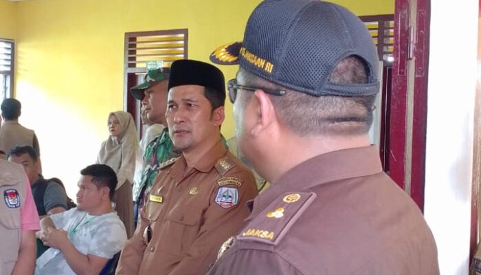 Pj Bupati Agara Pantau Input Data Hasil Pemilu