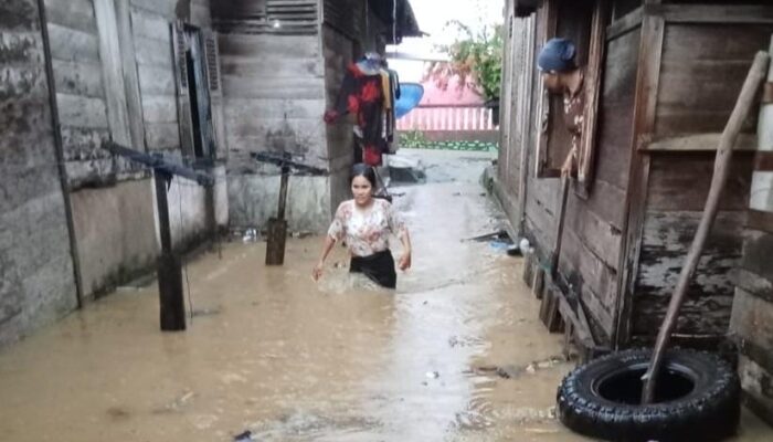 Hujan Lebat, Pemukiman Warga Terendam Air 1 Meter