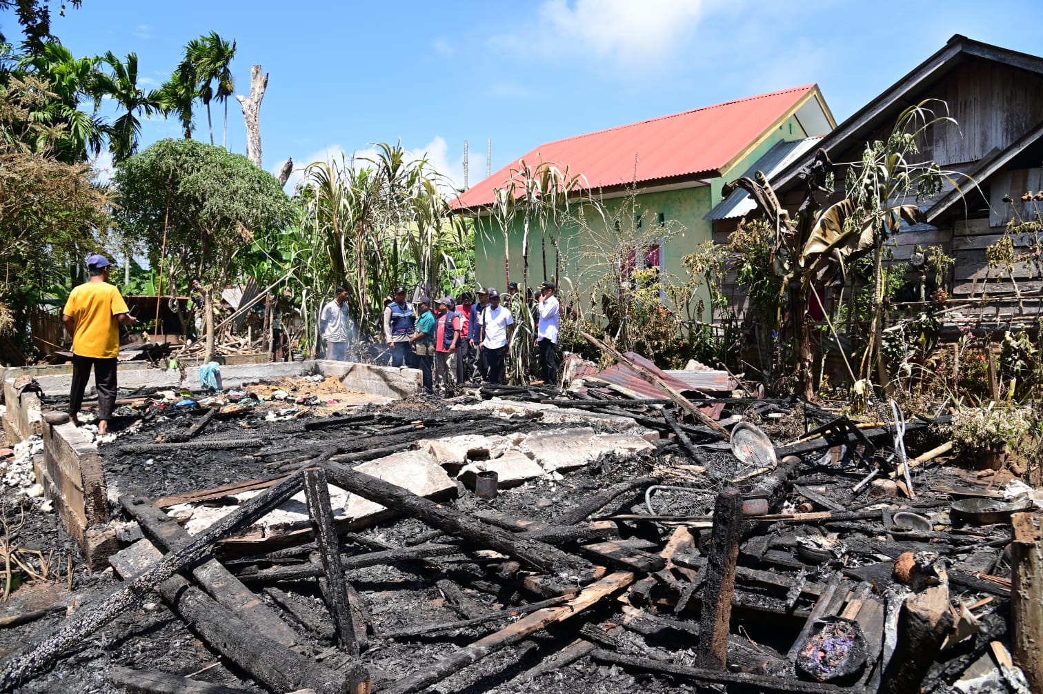 Korban Kebakaran Gampong Rabo Pulo Aceh Dapat Bantuan