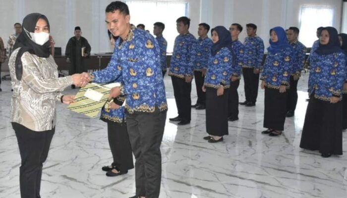 SK PNS Formasi 2021 Madina Diserahkan