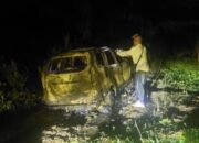 Dua Pencuri Lembu Diamuk Massa, 1 Tewas 1 Kritis, Mobil Dibakar