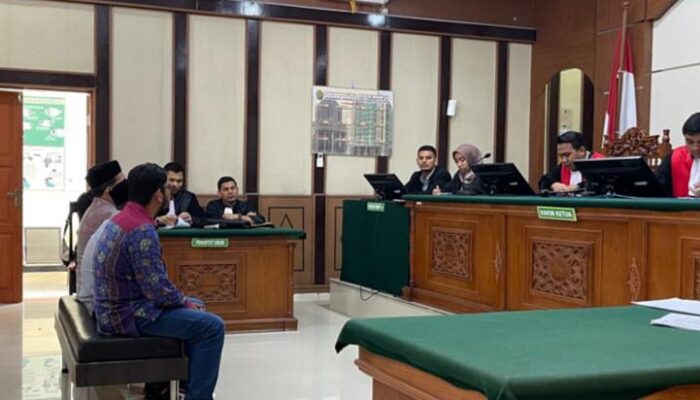 Di Bireuen, JPU Tuntut Terdakwa Pidana Pemilu 6 Bulan Penjara
