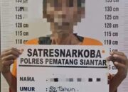 Miliki Sabu, Residivis Narkotika Kembali Tertangkap Polres Pematangsiantar