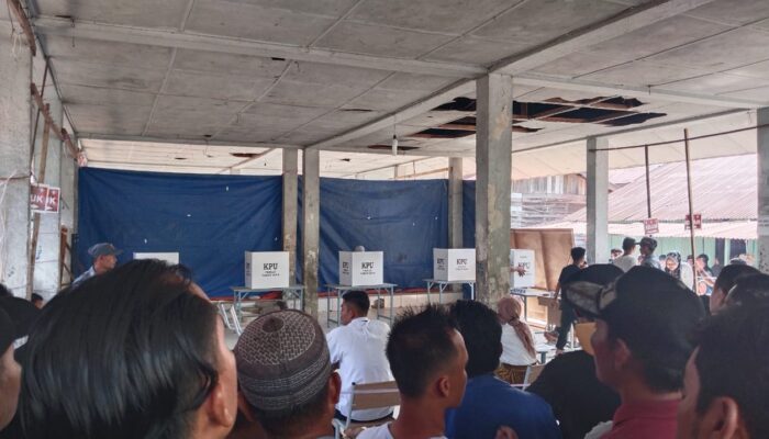 Pj Bupati Agara Harap PSU TPS 02 Desa Aunan Aman