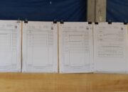 Coblos Ulang TPS 02 Desa Aunan Agara, Golkar Unggul