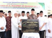 Wali Kota Binjai Hadiri Peresmian Masjid Al-Musannif Ar Raudhah