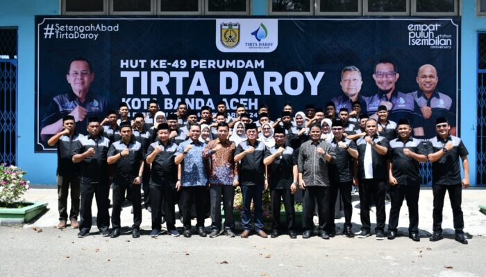 HUT Ke-49 Tirta Daroy, Amiruddin: Momentum Tingkatkan Kualitas Pelayanan 