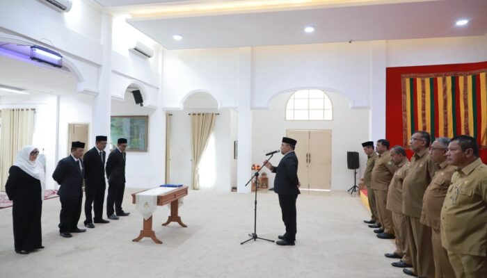 Pj. Bupati Aceh Besar Lantik 4 Pejabat Administrator