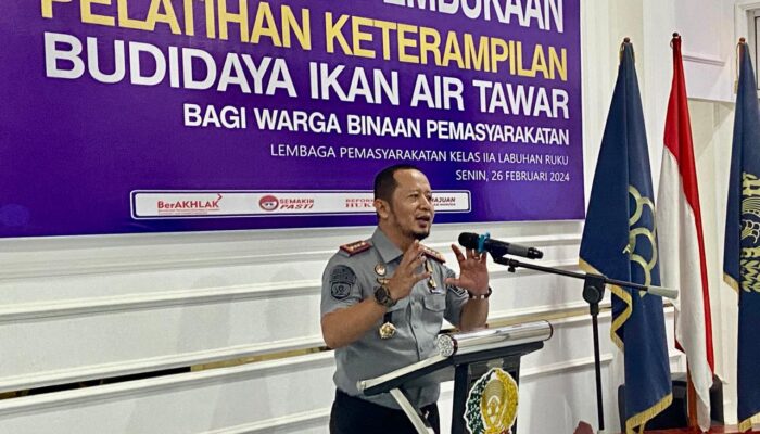 WBP Labuhan Ruku Pelatihan Budidaya Ikan Air Tawar