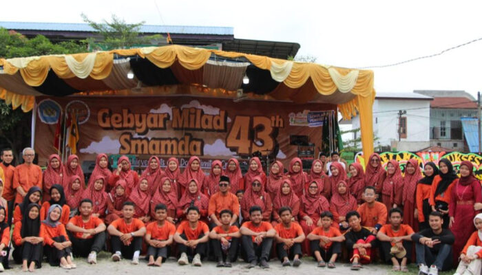 Ajang Unjuk Kemampuan Siswa, Gebyar Milad 43 Tahun SMA Muhammadiyah 2 Medan Meriah