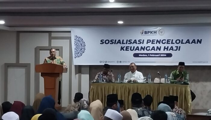 BPKH Bersama HM Husni Sosialisasi Pengelolaan Keuangan Haji Di Sumut