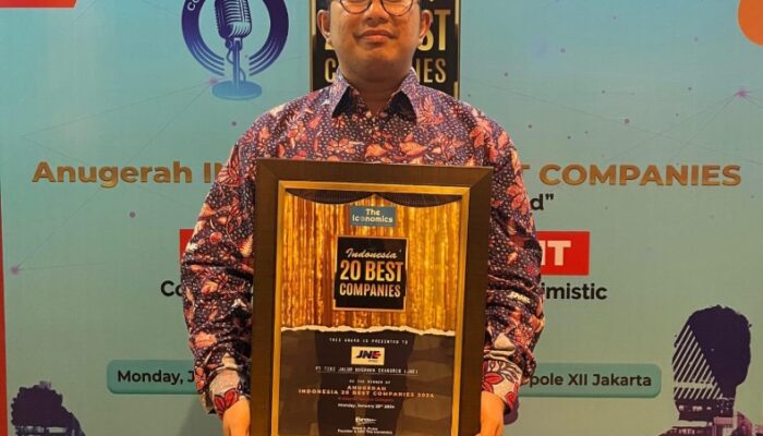 JNE Raih Penghargaan Kategori Courier Service