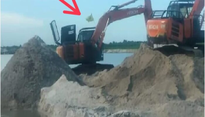 Bendera Parpol Terpasang Di Lokasi Tambang PT JSI Setelah Dilapor Ke Poldasu