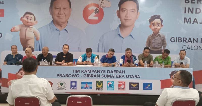 Konser Relawan Sambut Kedatangan Prabowo-Gibran