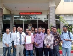 Didampingi 15 Pengacara, Wartawan Senior Laporkan Oknum Pj Bupati Tapteng