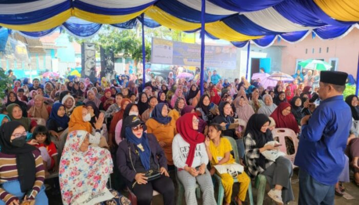 Bertemu Seribuan Warga Marelan di Situs Kota Cina, Rahudman Peroleh Dukungan