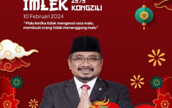 Tahun Baru Imlek 2575 , Menag Yaqut Doakan Kemajuan Bangsa