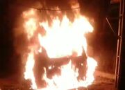 Mobil Wartawan Dibakar, Pelaku Diduga Bandar Narkoba