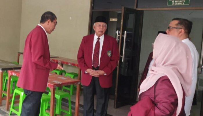 Pembina Yayasan Tinjau Lokasi Pembangunan Klinik Pratama UISU
