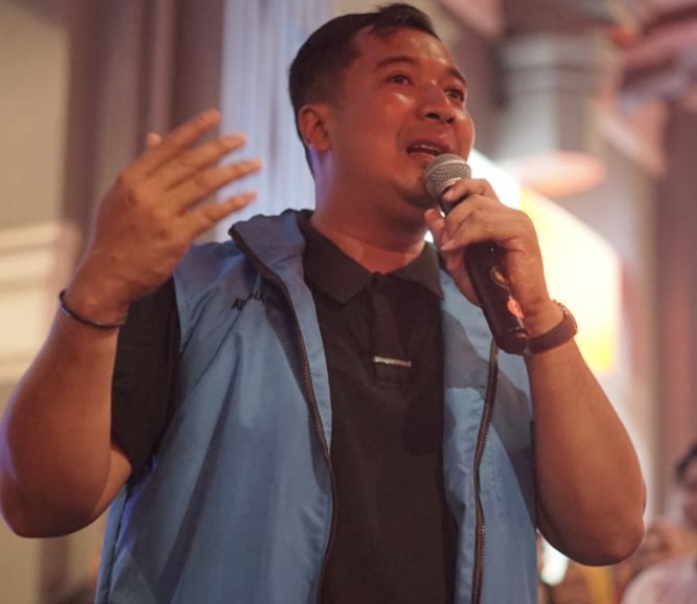 KETUA TKD Prabowo - Gibran Sumut, Ade Jona Prasetyo. Waspada/ist