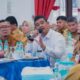 WALI KOTA Medan Bobby Nasution saat membuka Rapat Kerja Koordinasi Pengendalian Perencanaan dan Pelaksanaan Pembangunan Daerah Tahun 2024 di Gedung PKK Kota Medan, Jalan Rotan Proyek, Medan Petisah, Senin (12/2). Waspada/ist
