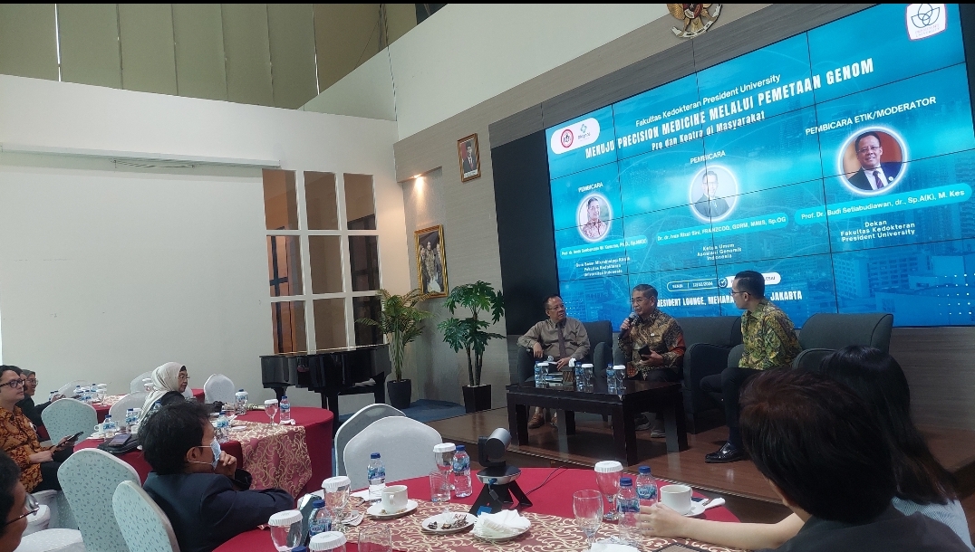 President University Gelar Seminar Pengobatan Presisi di Indonesia