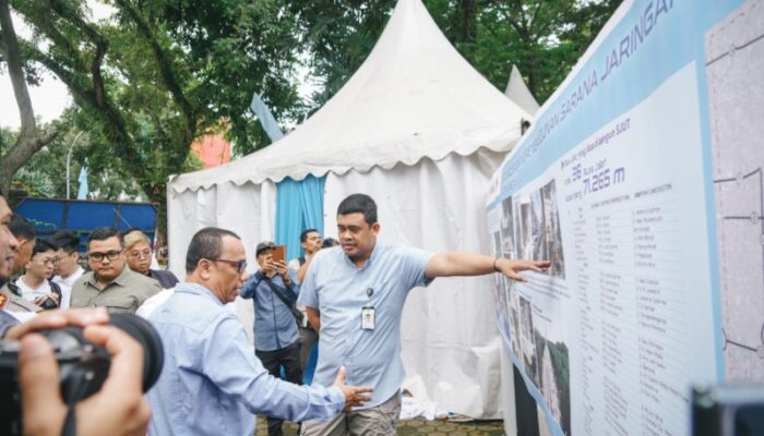 Wujudkan Merata Dan Medan Smart City, Bobby Nasution Groundbreaking Pembangunan SJUT
