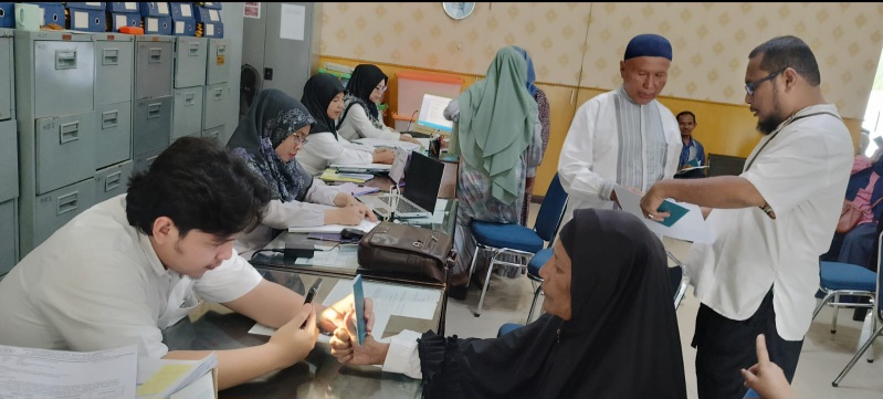 Sudah 1.739 Calhaj Kota Medan Perekaman Biometrik Visa
