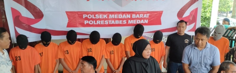 Polisi Ringkus Lima Pelajar Pelaku Begal