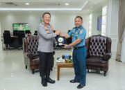 Danlantamal I Kunjungan Kehormatan Ke Poldasu