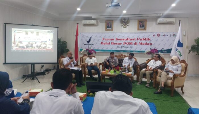 BBPOM Di Medan Laksanakan Forum Konsultasi Publik