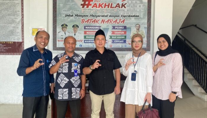 Komisi Informasi Sumut Coaching Clinic Cegah Sengketa Informasi Ke Diskominfo Toba