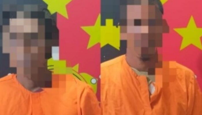 Polsek Indrapura Tangkap Dua Pria Simpan Sabu Di Kotak Rokok