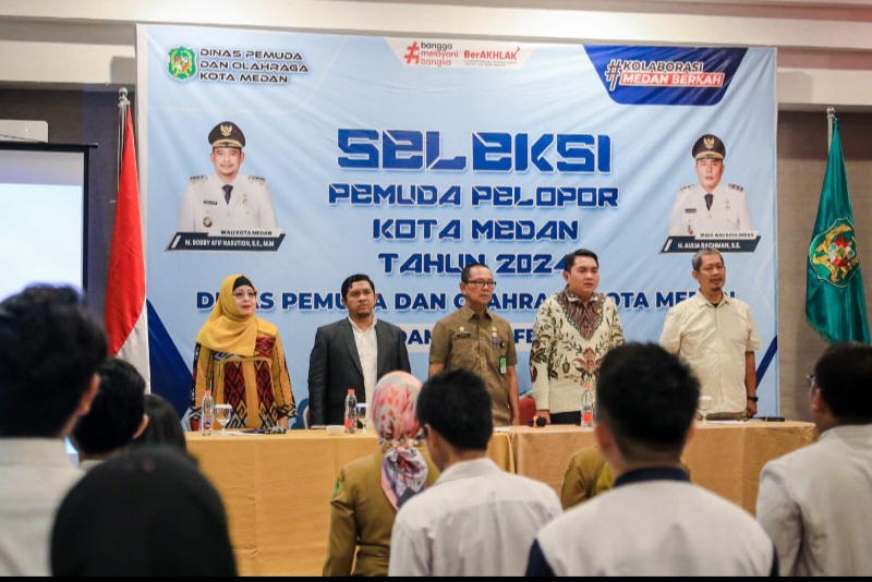 Seleksi Pemuda Pelopor Kota Medan, Pembinaan Generasi Muda Menyongsong Indonesia Emas 2045
