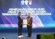 Milad Ke 67 UMSU, Raih Rekor MURI Orasi Ilmiah Dosen Terbanyak