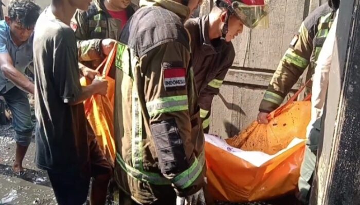 Rumah Terbakar Di Medan Deli, Wanita Lansia Ditemukan Tewas