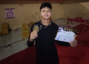 Ziddan Raih Emas Kejuaraan The Winner Medan Taekwondo Championship
