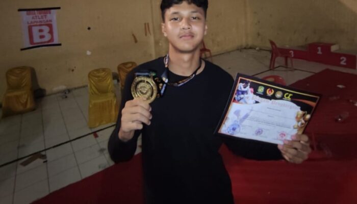 Ziddan Raih Emas Kejuaraan The Winner Medan Taekwondo Championship