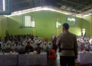 Kapolsek Medan Labuhan Beri Pembinaan Akhlak Dan Mental Kepada Siswa SMA PAB 2 Helvetia