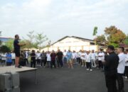 Tutup Rangkaian Rapat Kerja, Ratusan Karyawan PalmCo Gelar Fun Walk Dan Senam Bersama