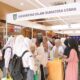 SISWA SMA Berbondong-bondong mendatangi Stand UISU di ajang Pameran Pendidikan Tinggi 2024 di Mall Ringroad City Walk usai pembukaan, Selasa (20/2). Waspada/Ist