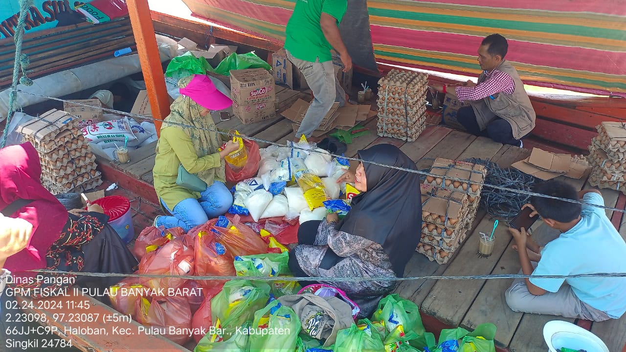 Dinas Pangan Siagakan Pasar Terapung Di Kepulauan Terpencil Dinas Pangan Siagakan Pasar Terapung Di Kepulauan Terpencil